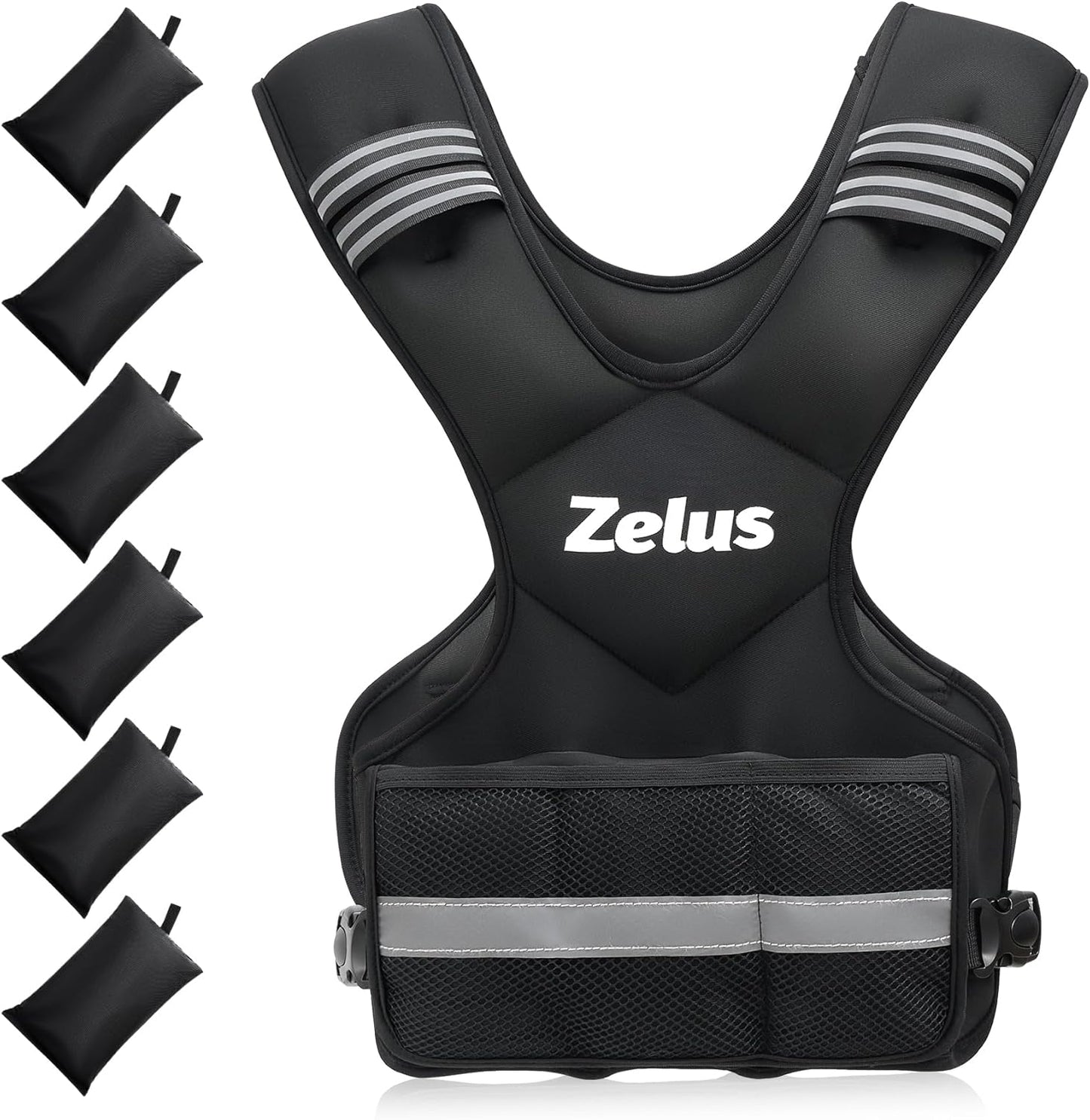 Adjustable Weighted Vest for Men & Women – for Cardio & Strength Training