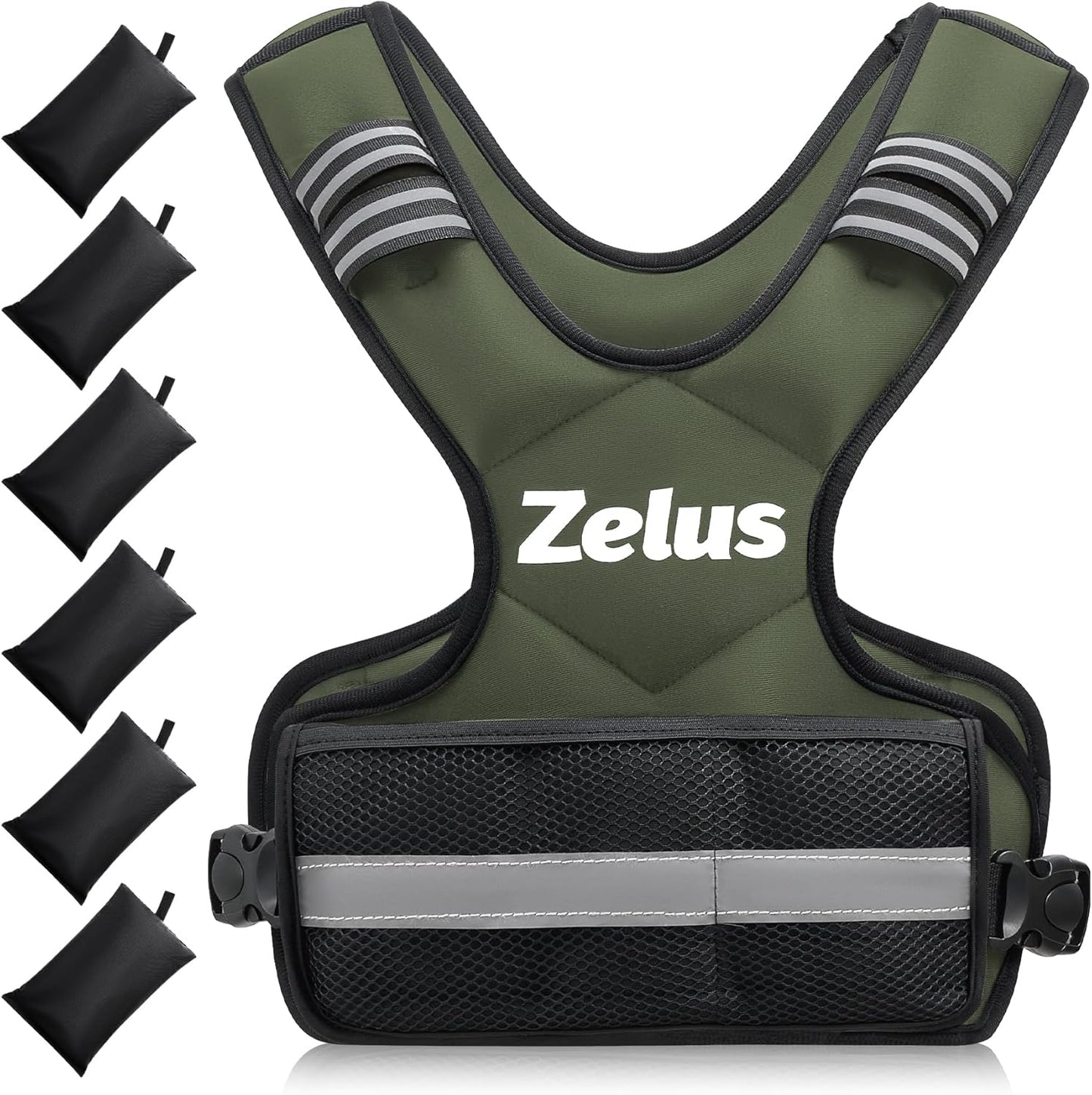 Adjustable Weighted Vest for Men & Women – for Cardio & Strength Training