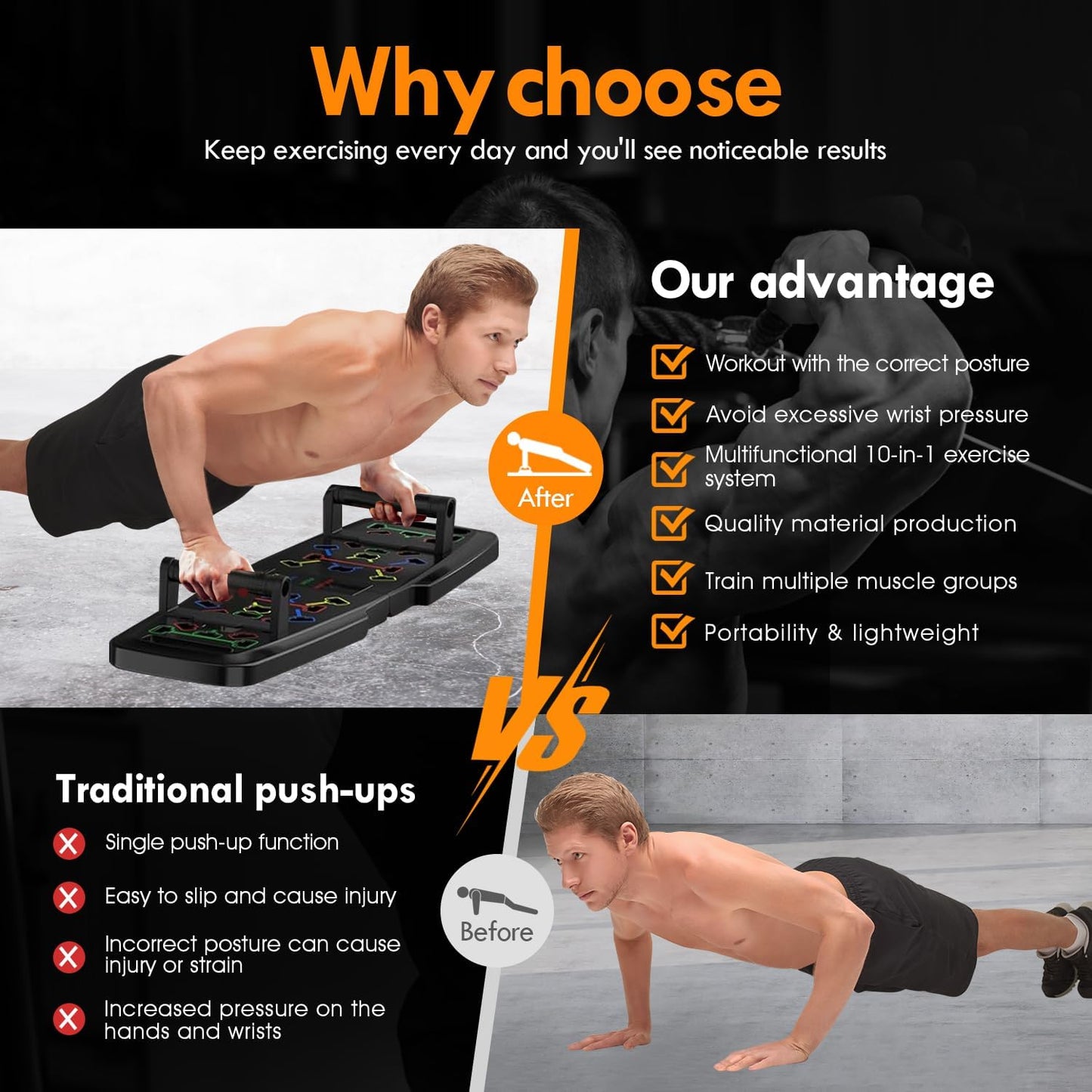 Push-Up Board Set