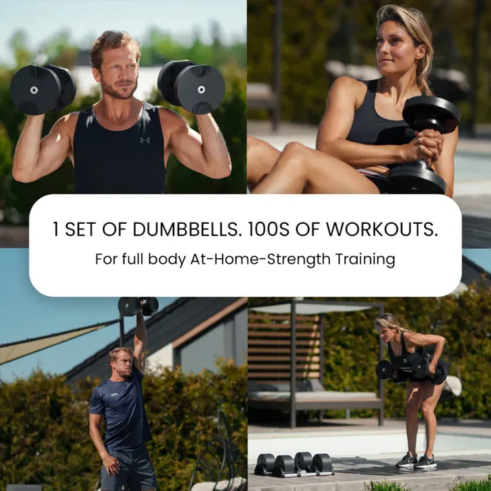 Adjustable Dumbbell – Multi-Weight (Single)
