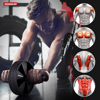 Vinsguir Ab Roller – Core & Ab Workout Equipment for Home Gym